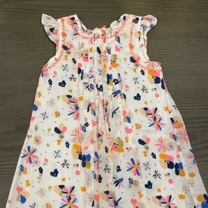 EGG size 5 cotton dress with lining